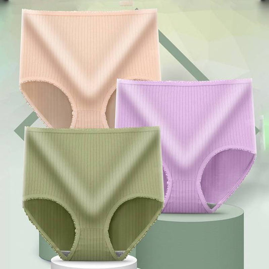 【Ofertă limitată】Ultima zi 60% reducere - Chiloți impermeabili antibacterieni cu talie înaltă_4032441