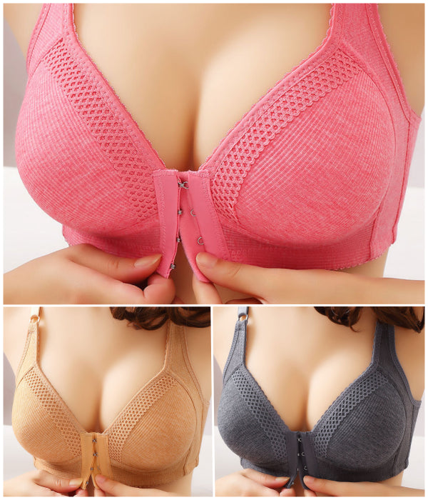 【Pachet de 3】Sutien push-up de înaltă calitate, fără cusături, la modă și sexy, previne căderea_4033827